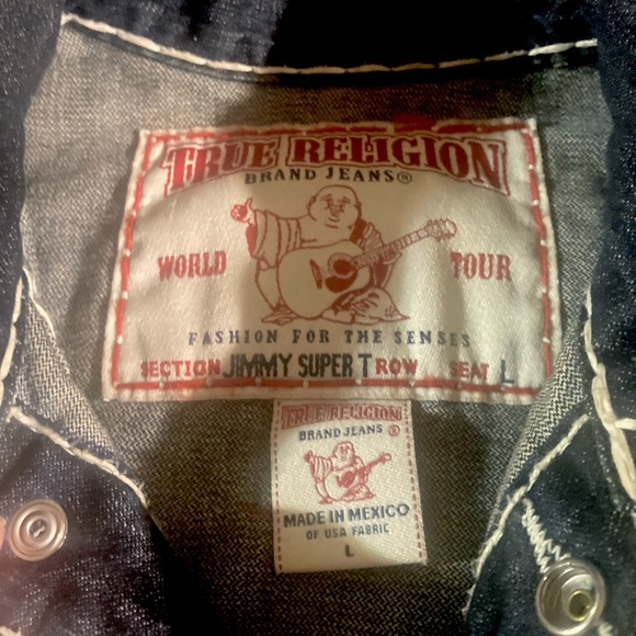 Rare! NWOT! Vintage 2S Body Rinse Super T Denim Set! Size Large Jacket and 31x32 - Picture 3 of 16